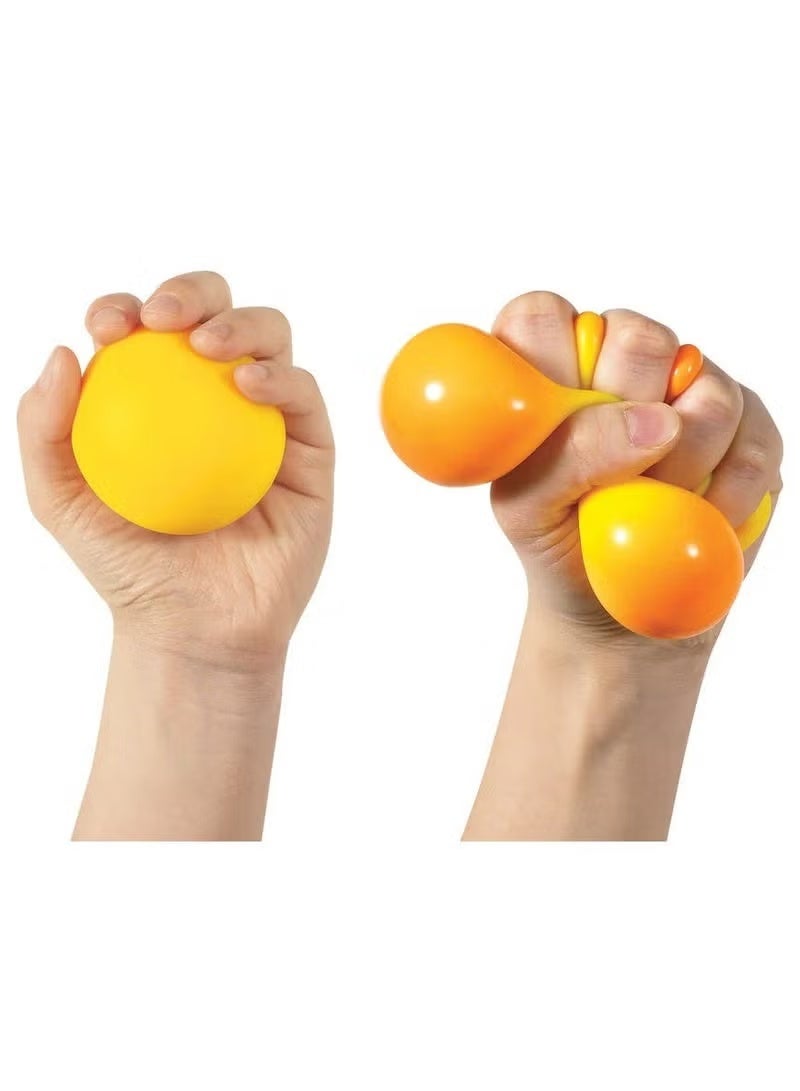 Nido Color Changing Stress Balls 3-Piece Set Stress and Anxiety Relief Groovy Globe Sensory Toy Silicone Squeeze Toy for Relaxation and Focus. - Image 2