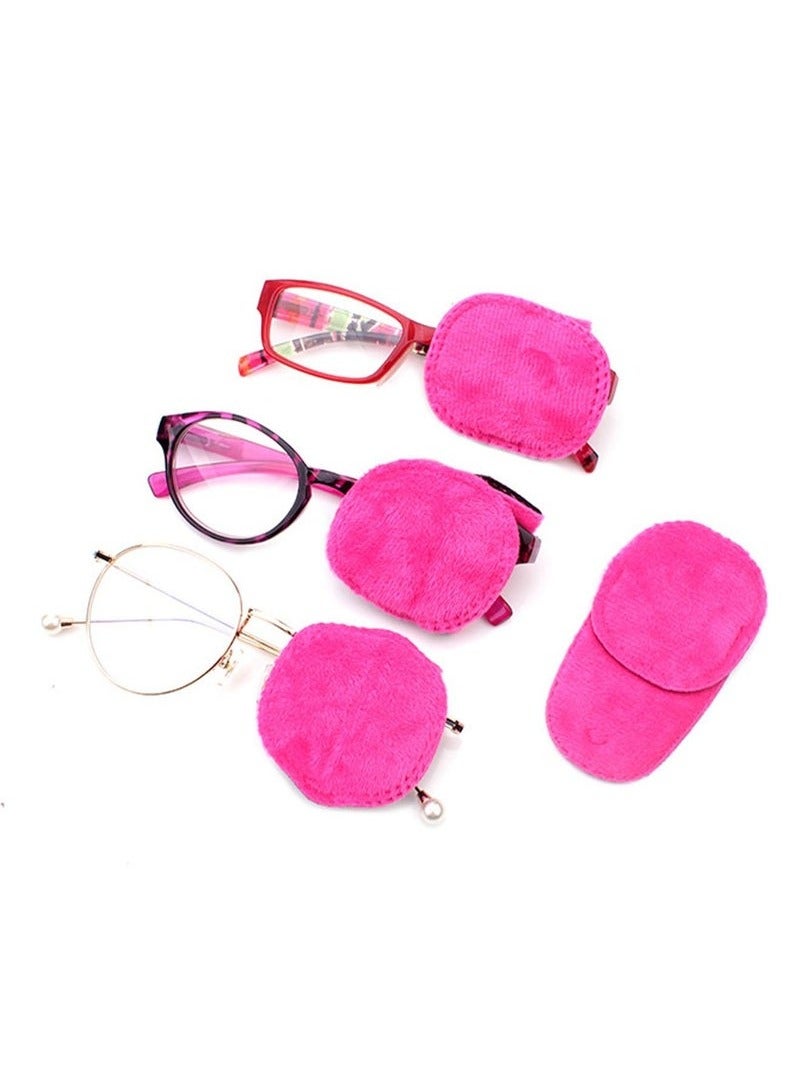 Generic 6Pcs Eye Patches for Kids Girls Boys Right  Left Eye Patch for Glasses Lazy Eye Patch for Children Treating Lazy Eye Amblyopia Strabismus and After Surgery Full Coverage (Pink) - Image 5