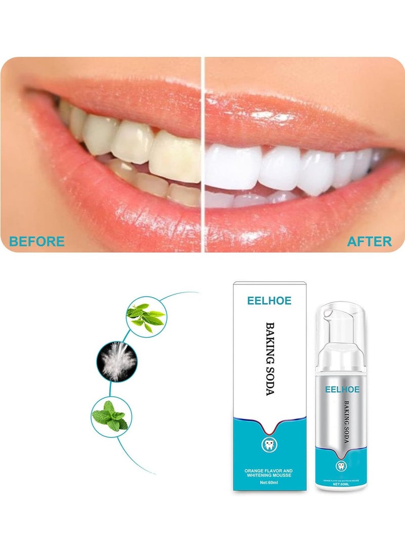 EELHOE Baking Sofa Toothpaste Brights Deep Cleaning Foam Toothpaste 1PC Baking - Image 2