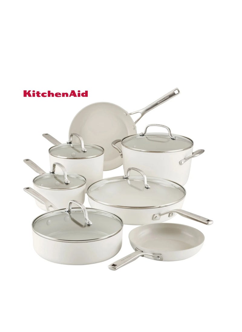 KitchenAid KitchenAid 12-piece Hard Anodized Ceramic Non-Stick Cookware Set  - Image 2