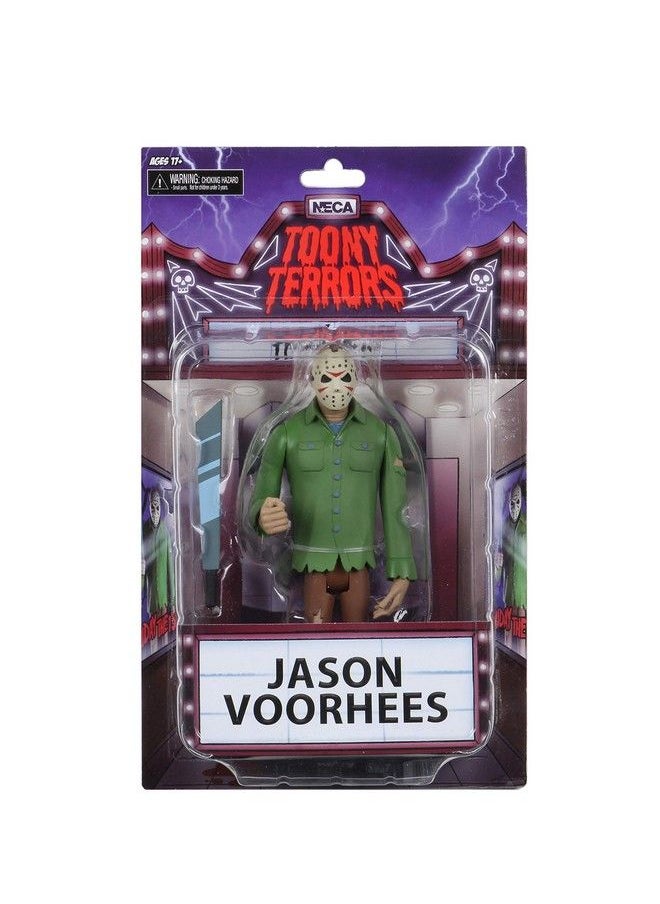 NECA دمية متحركة من Toony Terrors Friday The 13Th مقاس 6 بوصات مصممة لشخصية جيسون  - Image 3