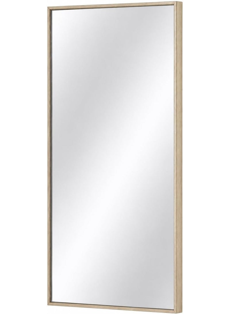 Rectangular Wall Mirror 41 x 71 cm, Champagne Gold PVC Frame, Modern Wall Mounted Decorative Mirror 40 x 70 cm for Bedroom, Dk Bathroom, Living Room, Hallway, Dressing Room & Vanity - Image 5
