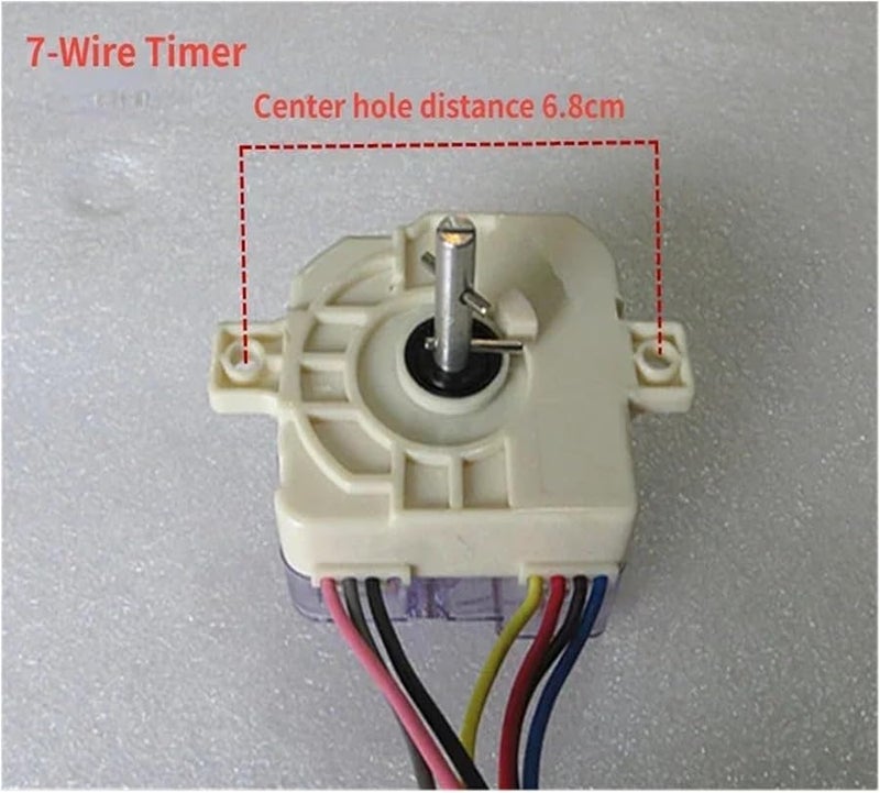 Universal Washing Machine Timer Switch 7 Wire Timer 1 Knob For All Brands - Image 3