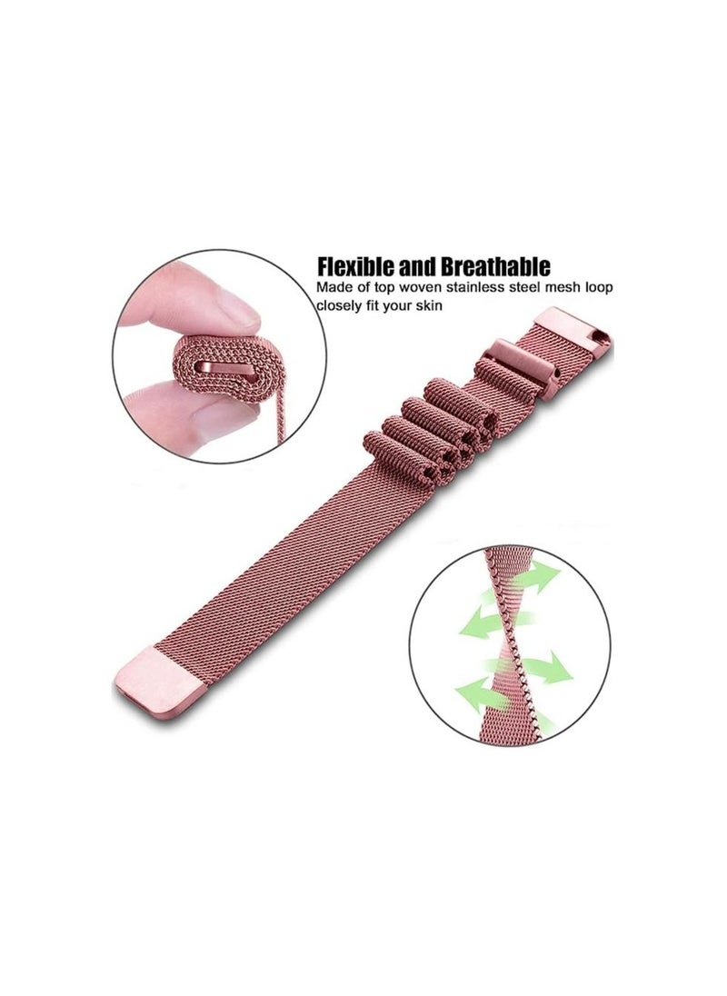 Generic Band stainless steel Magnetic 22MM Strap For Samsung Galaxy Watch 3 45mm/Watch 46mm/Gear S3/Huawei watch GT4 GT3 46MM/Watch 3&4/3&4 Pro/GT2E/GT2 Pro/GT GT2 46MM/Amazfit GTR 2/2e/3/4/3 Pro  - Image 1