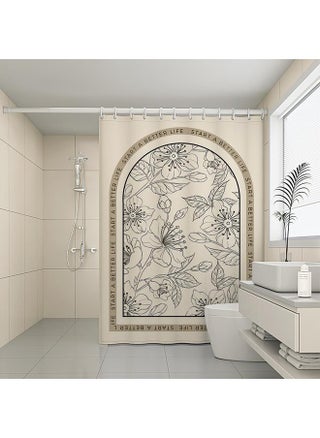 160 G/m?] Dream Flowering O-shower Curtain [limited Time Waterproof And Mildew Proof]]