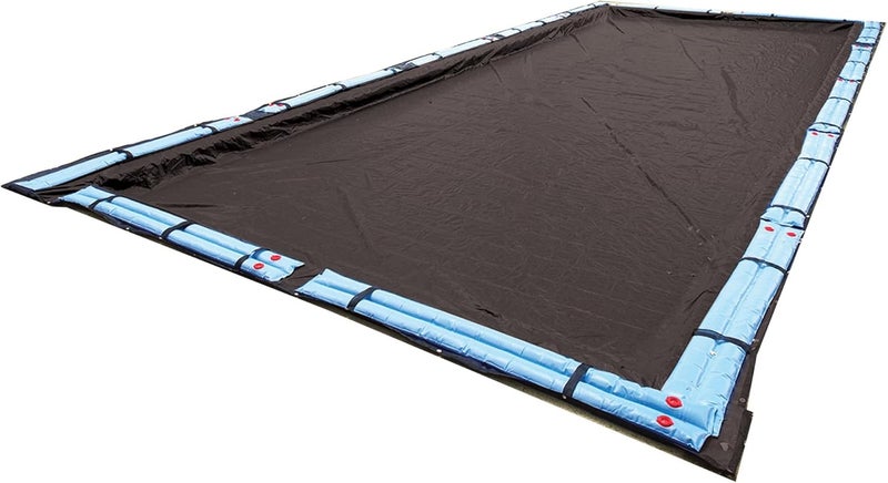 Blue Wave 8-Year 16-ft x 36-ft Rectangular In Ground Pool Winter Cover - Image 1