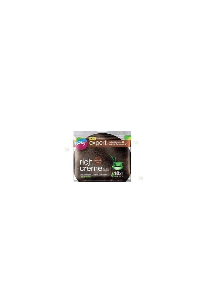 Godrej - Godrej Expert Rich Creme Hair Color Natural Brown 4.00 - Image 1
