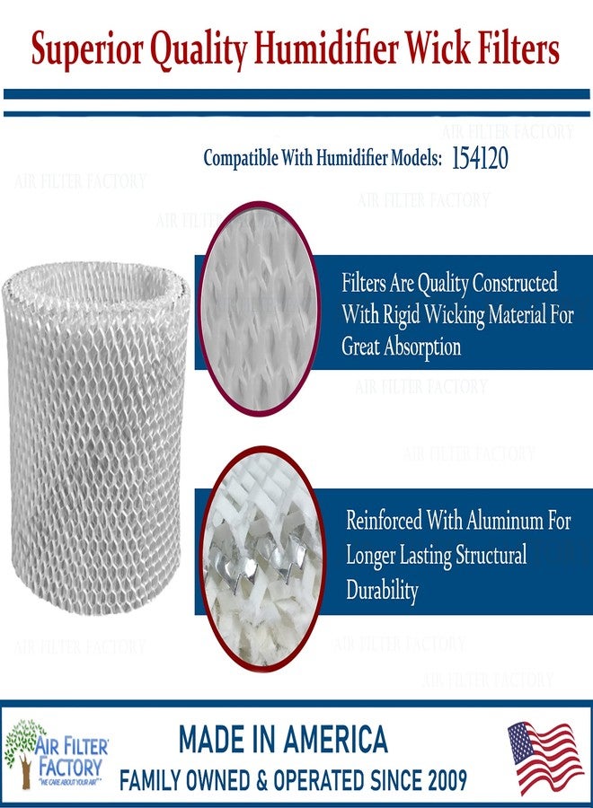 Air Filter Factory Replacement For Kenmore 154120 Humidifier Wick Filter - Image 2