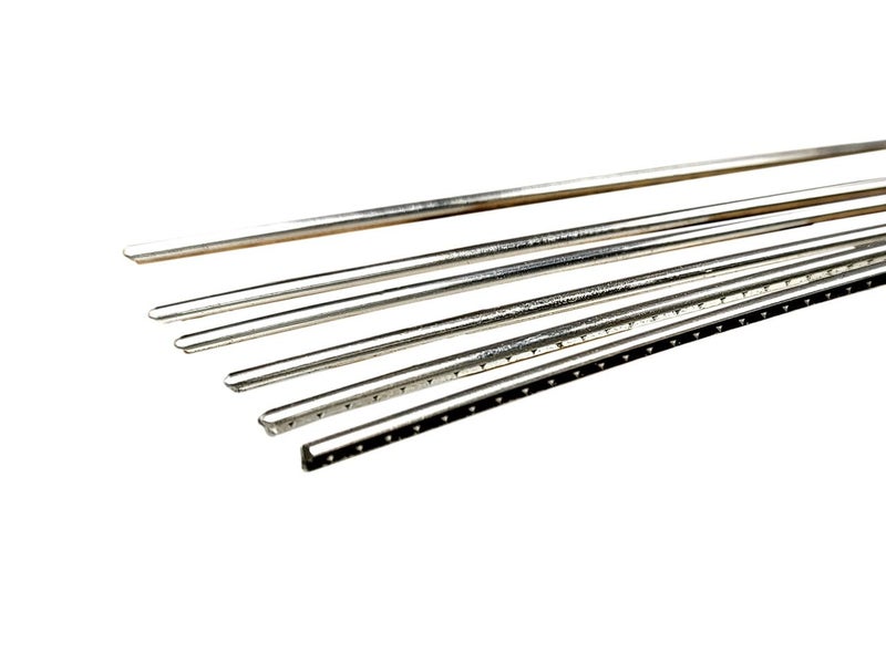 C. B. Gitty Guitar Fret Wire - Super-Durable Stainless Steel Medium Gauge - Six Feet - Image 1