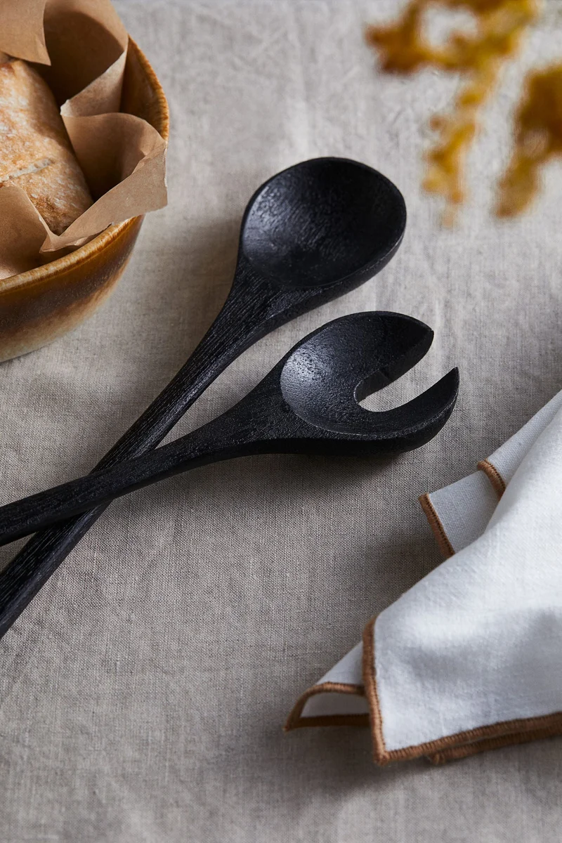 اتش اند ام Wooden Salad Servers