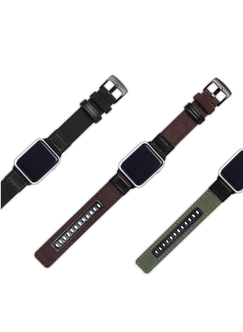 Nylon Solo Loop Stretchy Straps For Apple Watch Band 49mm 45mm 44mm 42mm, Elastic Wristbands Strap for iwatch Ultra/Ultra 2 Series 9 8 7 6 5 4 3 2 1 SE 2 SE - Image 4