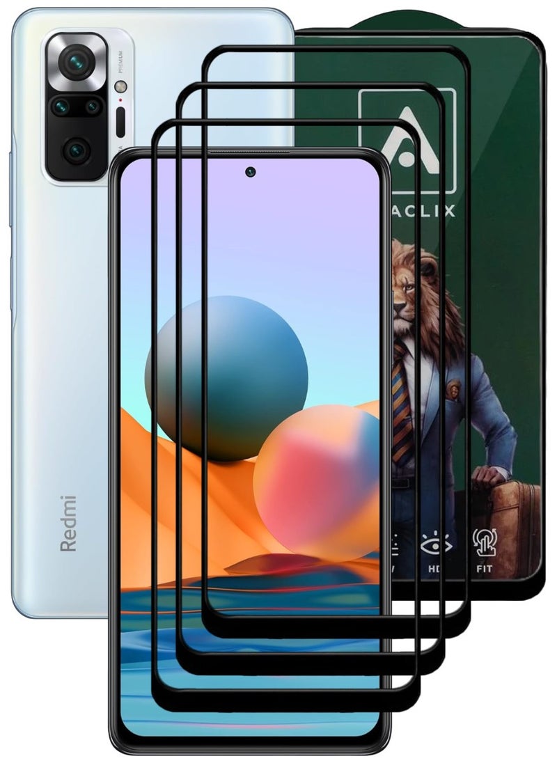 أكاليكس 3   قطع، حماية شاشة،  لهاتف شاومي ريدمي  نوت 10 برو ، جودة ممتازة. - Image 1