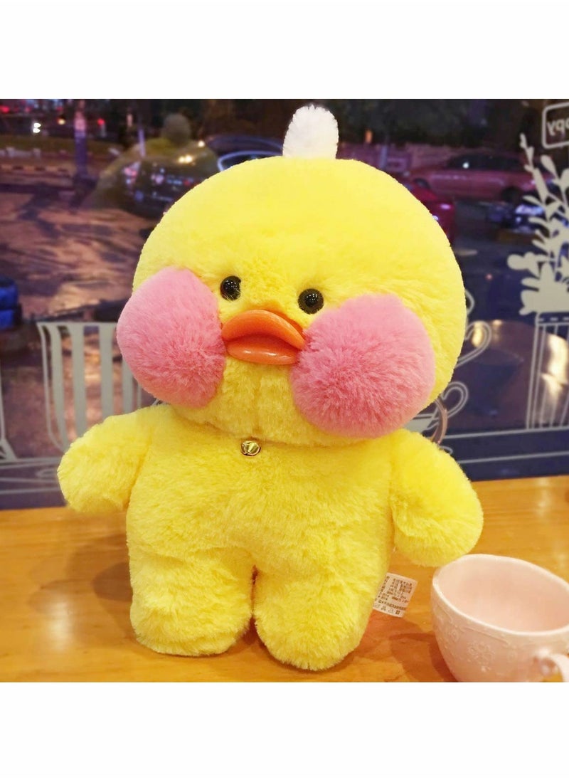 KASTWAVE Duck Stuffed Animal Toy Soft Plush Toy for Kids Girls Hugglable Plush Stuffed Toy with Cute Hat and Costume Best Gifts for Birthday 12in 30cm  - Image 2
