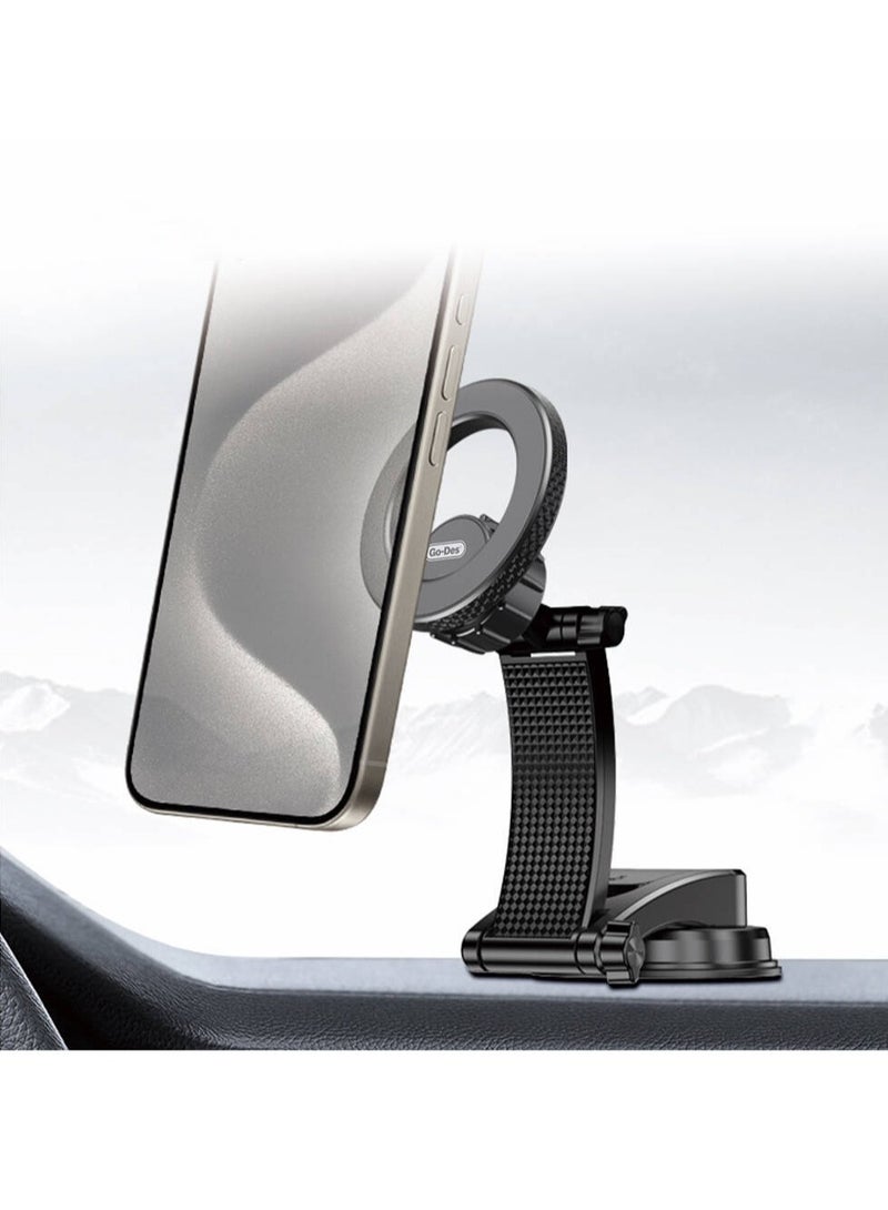 "GD-HD205 Magnetic Car Phone Holder – Durable and Adjustable Design" - Image 2