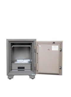 Protector Protecter Safe PT67E4 Fireproof Safe - Anti-Theft Safe with Adjustable Shelf, Numeric Keypad, Double Locks with Lockable Interior Drawer (H67 x W48 x D46 cm, 120 kg) - Made in Vietnam  - Image 3