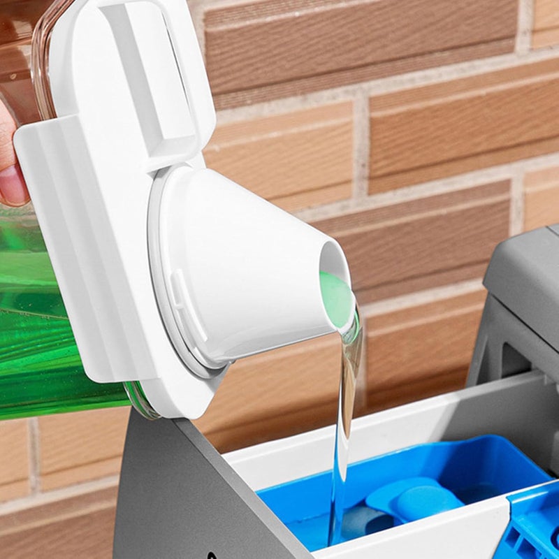 Low dust buildup Keenso 1100ml Laundry Detergent Dispenser, Transparent Fabric Softener Container for Home Use Ventilated design Market diverse application fit User tested optimized build Bulk storage easy optimized build Gulf mainstream practical design Flexible purchase choices Simplified versatile design Fade proof Diverse purchase options Tiered cost purchase alternatives Various color options Batch uniform stable quality Durable versatile substance General standard compliant quality Flexible sizing options Elegant practical design Season change compatible build Carefully engineered build Heat insulation layer Global light sturdy raw material Liquid tight joint Extra part combo compatible Easy lifting build Cross product combo compatible - Image 2