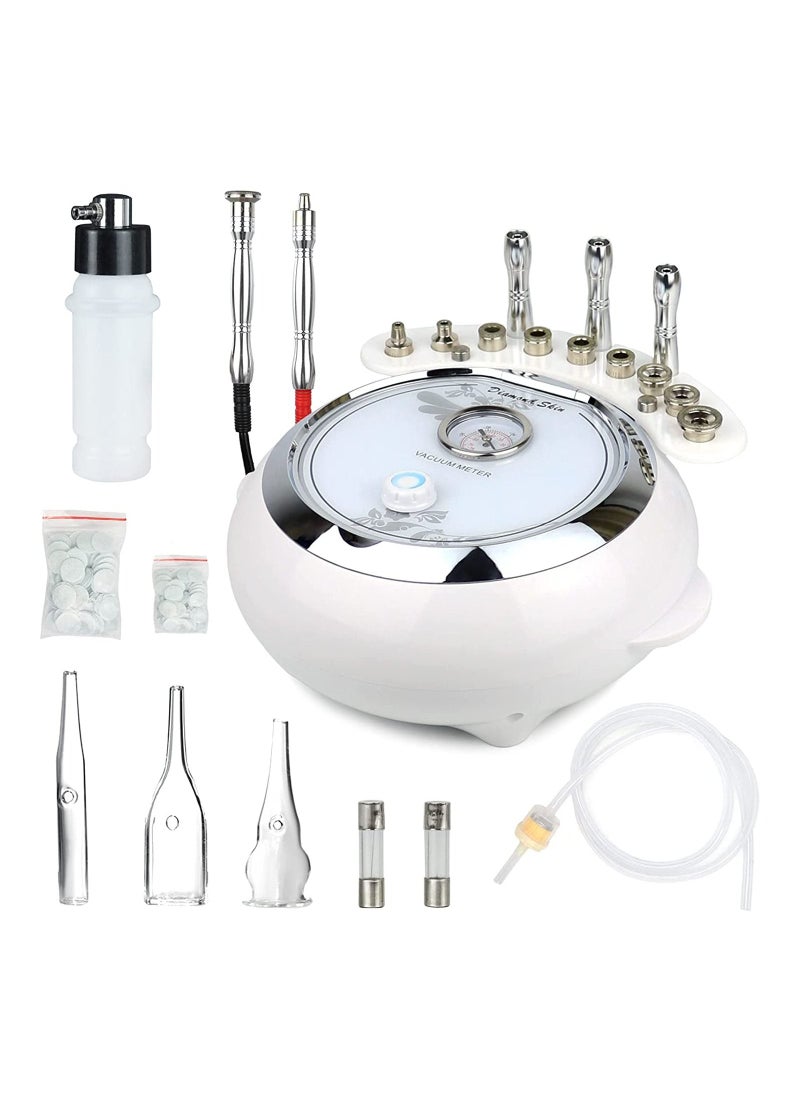 Generic 3 in 1 Diamond Microdermabrasion Machine with Replaceable 9 Diamond Head and Spray Bottles, Home Use Facial Skin Care Salon Equipment  - Image 1