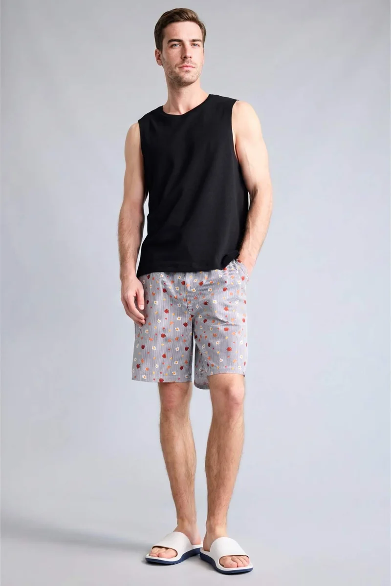 ديفاكتو New Regular Fit With Pockets Poplin Bottom