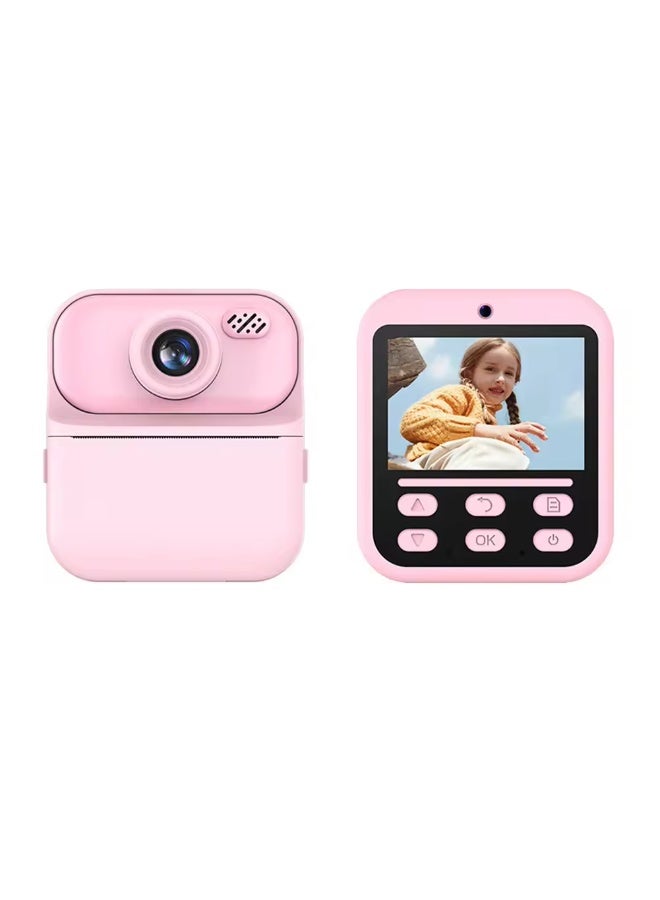 جاجيك Kids Instant Print Digital Camera – HD Portable Camera with 2.4" Screen, Dual Lens, Zero-Ink Printing, USB Rechargeable, Fun Toy Camera for Boys & Girls Ages 3–12, Ideal Gift for Kids - Image 1