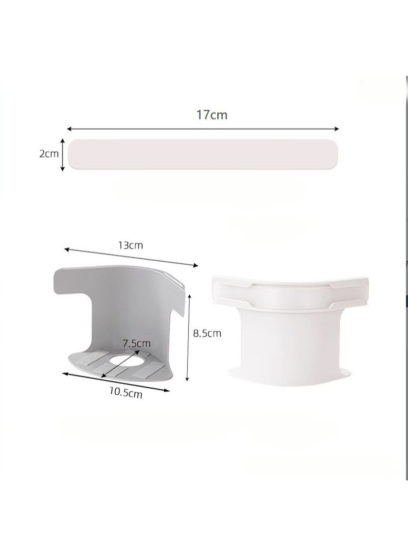 4 Pcs Bed Sheet Fasteners, Non-Slip Mattress Sheet Holders with Lock Strips, Heavy Duty Bedding Clips for All Size Mattress - White - Image 2