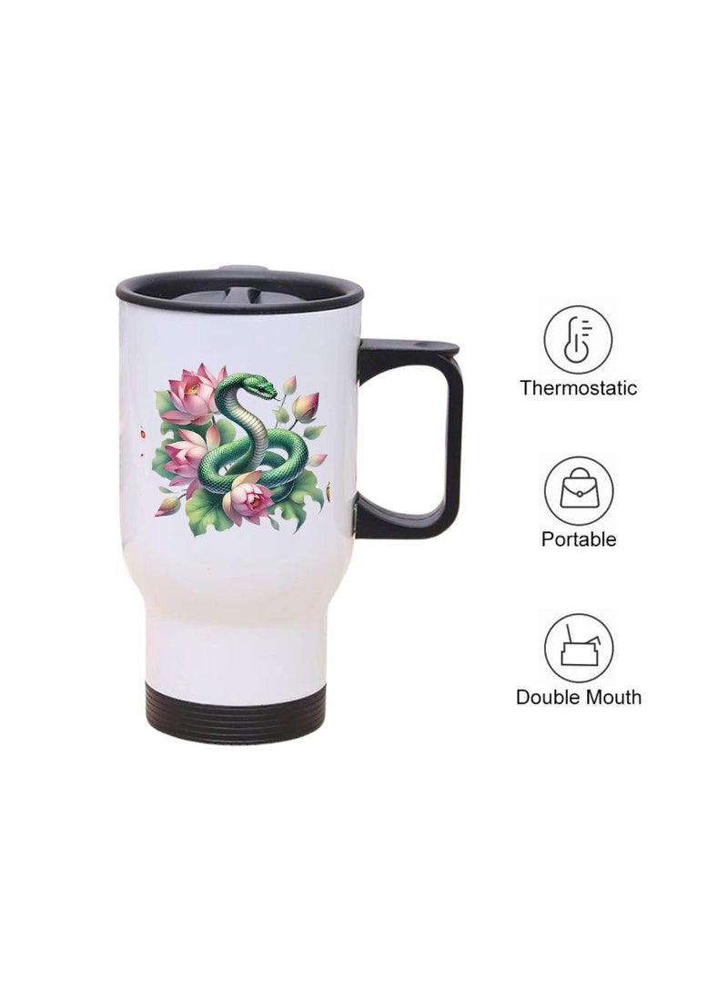 China Travel Mug–Insulated Stainless Steel Coffee Mug For Hot&Cold Drinks,Perfect For Commuting,Road Trips And Celebrate With Style–Leak-Proof Travel Mug - Image 3
