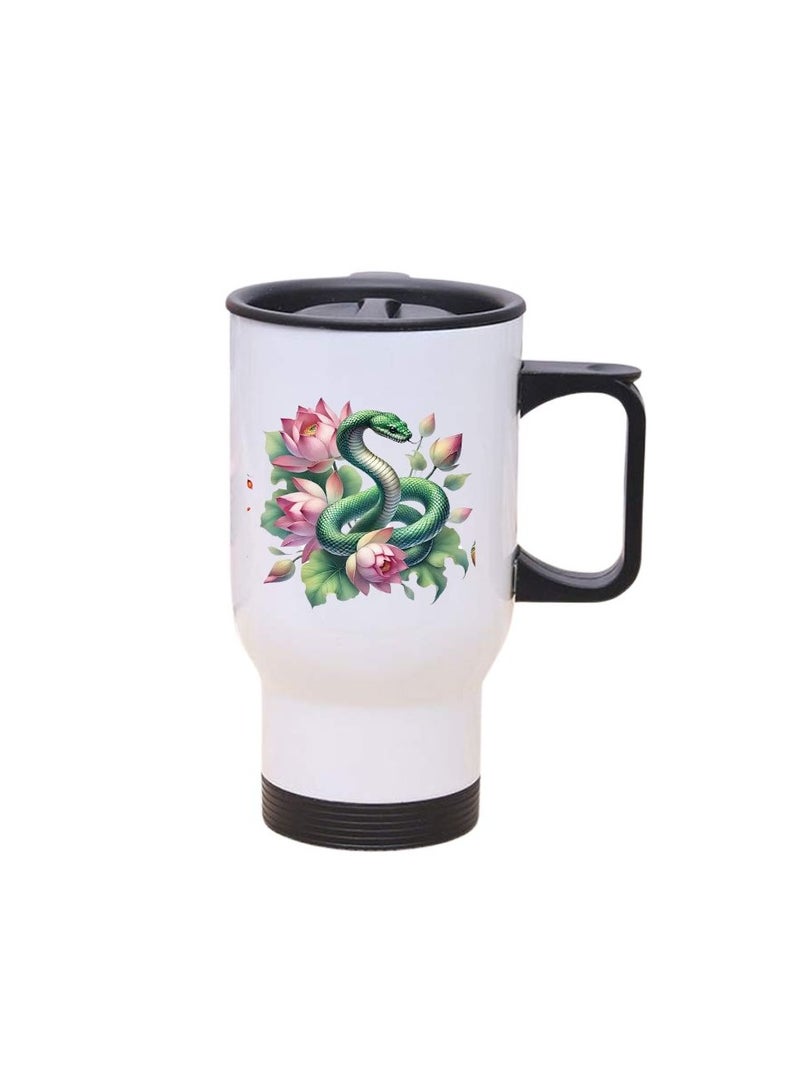 China Travel Mug–Insulated Stainless Steel Coffee Mug For Hot&Cold Drinks,Perfect For Commuting,Road Trips And Celebrate With Style–Leak-Proof Travel Mug - Image 1