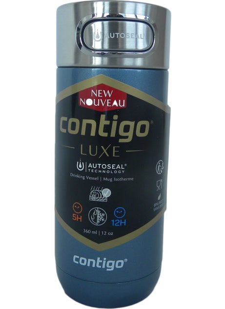 Contigo Luxe Autoseal Cornflower Thermos Mug 360 ml  - Image 1