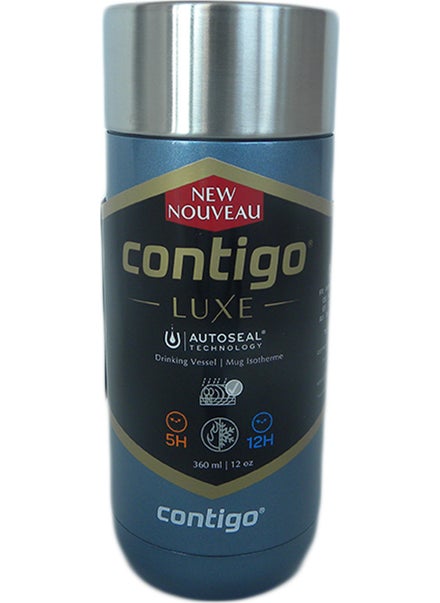 Contigo Luxe Autoseal Cornflower Thermos Mug 360 ml  - Image 2