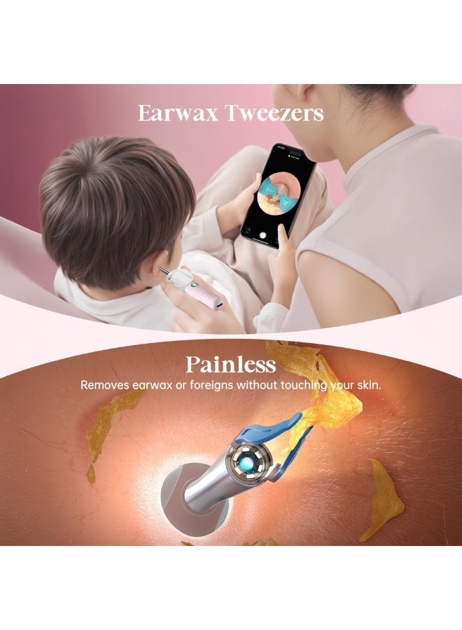 Bebird Earsight Plus Ear Wax Removal Tool Camera & Light, Visual Earwax Cleaner with Cleaning Kit As Spade/Spoon/Picker/Tweezers Clean Ears for Family, Ear-Scope Wireless WiFi Connect (Pink) - Image 4