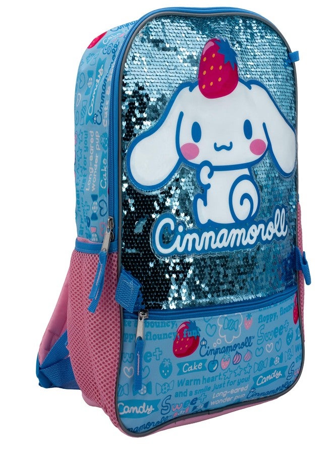 Accessory Innovations AI ACCESSORY INNOVATIONS 5 PC Backpack Set, Girls & Boys School Bag 16â€ with Front Zip Pocket, Kawaii, Standard, Character - Image 4