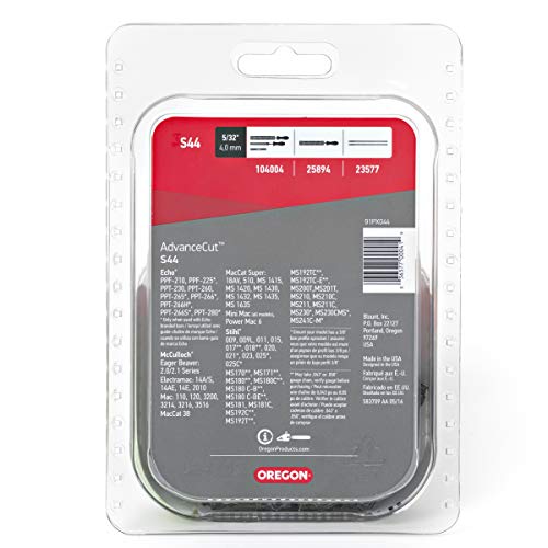 Oregon S44 AdvanceCut Replacement Chainsaw and Pole Pruner Saw Chain for 12-Inch Guide Bars, 44 Drive Links, Pitch: 3/8" Low Vibration, .050" Gauge, Fits Various Stihl Models , Grey - Image 3