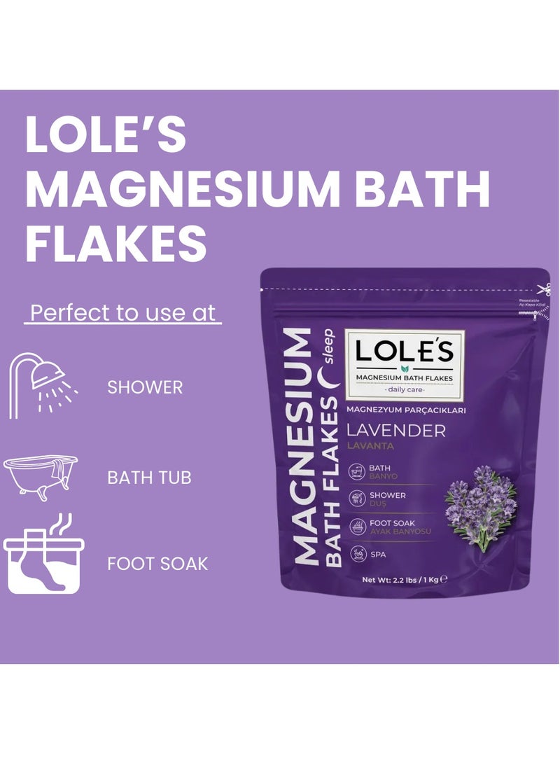 Lole's Epsom Relax Salt And Relief With Lavender, 1 kg - Image 3