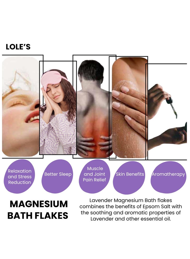 Lole's Epsom Relax Salt And Relief With Lavender, 1 kg - Image 4