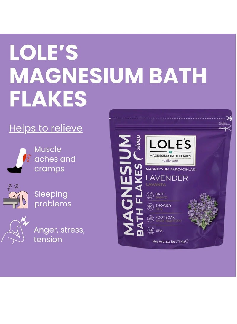 Lole's Epsom Relax Salt And Relief With Lavender, 1 kg - Image 4