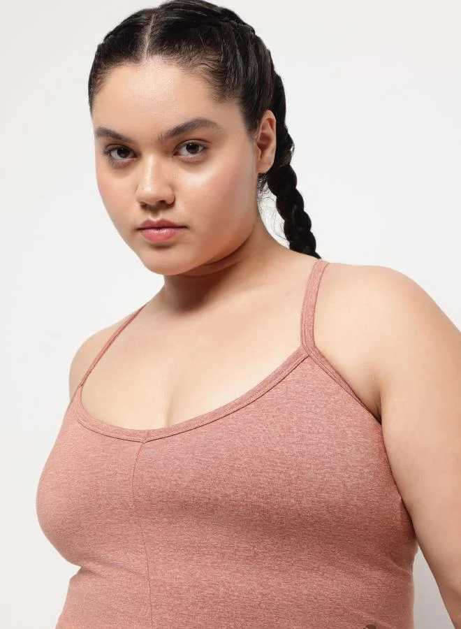 Zaecy  Criss-Cross Bra Camisole Bra – Rose Gold for Women | Best Price UAE