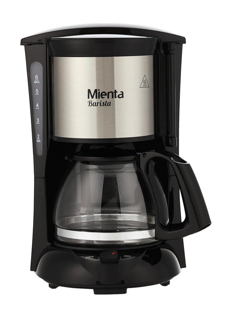 Mienta Barista Coffee Maker 6 Cups 0.65 L 600.0 W CM31316A Black  - Image 1