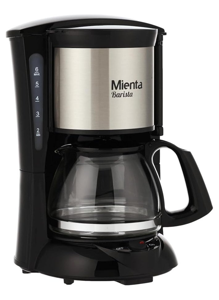 Mienta Barista Coffee Maker 6 Cups 0.65 L 600.0 W CM31316A Black  - Image 2