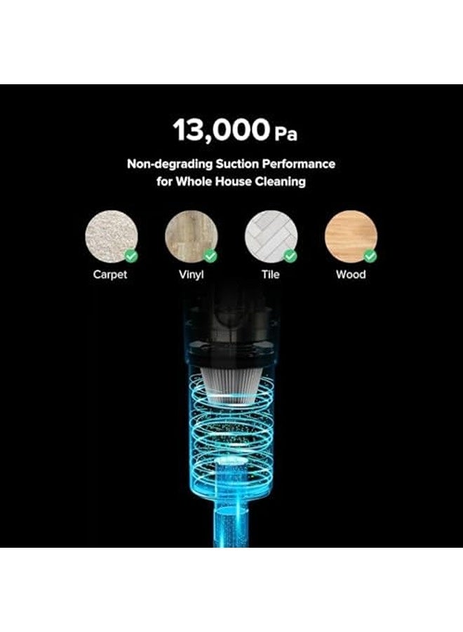 Airbot DX200 Ultra-Thin Wet & Dry Mop Vacuum – Slim Handheld Stick Cleaner with Water Tank & Mopping Cloth – 2-in-1 Vacuum & Mop for Hard Floors - Image 5