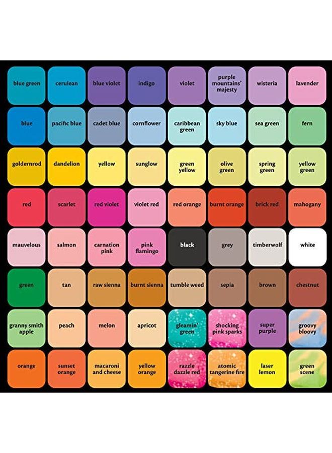 Crayola طباشير الرصيف القابلة للغسل هدايا عيد الفصح الخارجية للأطفال 64 قطعة - Image 5