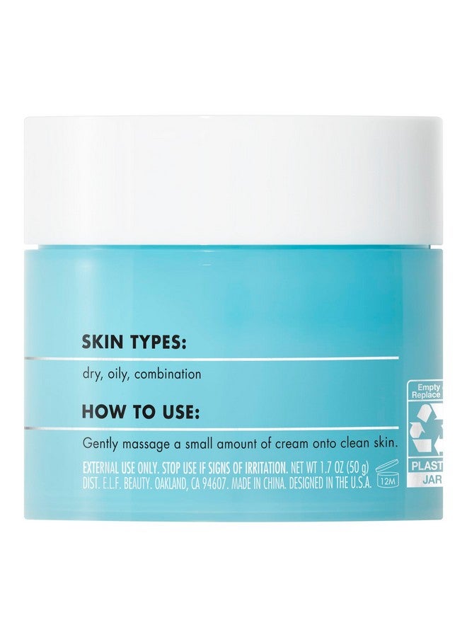 elf Skin Holy Hydration! Face Cream, Moisturizer For Nourishing & Plumping Skin, Infused With Hyaluronic Acid, Vegan & Cruelty-Free, 1.76 Oz - Image 2