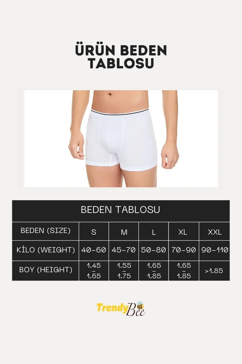 Cenko Men's 3 Pieces Lycra Slim Fit Thin Fabric Suitable for Daily Use Economic Boxer in Special Package