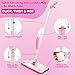 Dreamon Kids Spray Mop Real Working Toddler Cleaning Set with Water Sprayer 3 Washable Mop Pads Scraper Pretend Play Montessori Housekeeping Toys Gifts for Toddlers Kids Girls BoysPink - Image 4