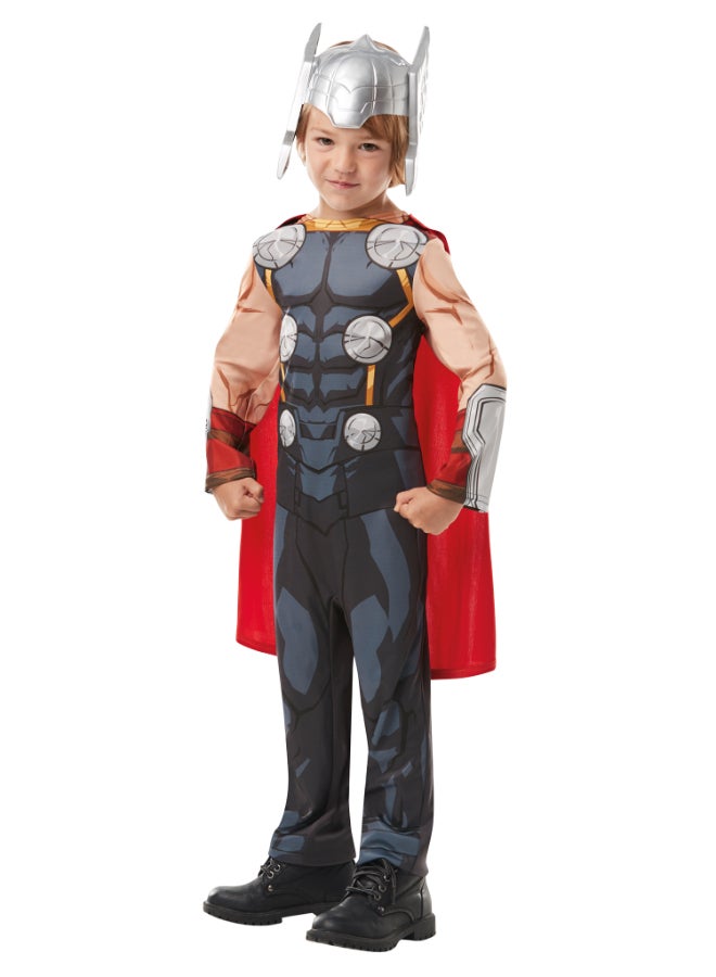 Rubies زي كلاسيكي للأطفال من مارفل ثور - مقاس متوسط (5-6 سنوات) - Image 2