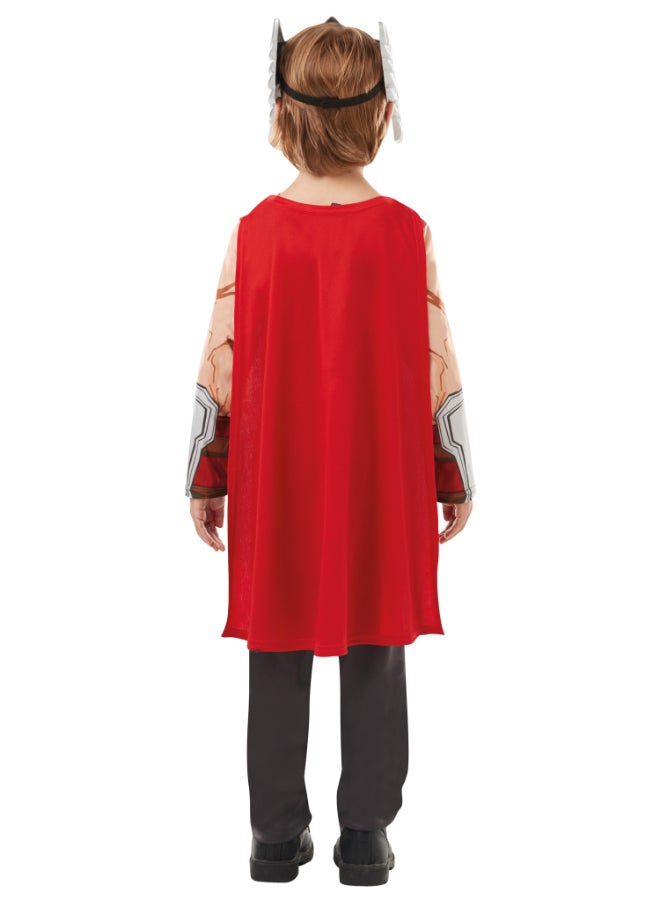 Rubies زي كلاسيكي للأطفال من مارفل ثور - مقاس متوسط (5-6 سنوات) - Image 3