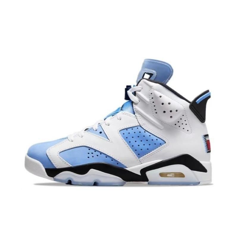 Foreign trade for AJ6 TS joint olive green North Carolina blue bunny bugs ash Paris aj6 sneaker men''s and women''s basketball shoes - Image 3