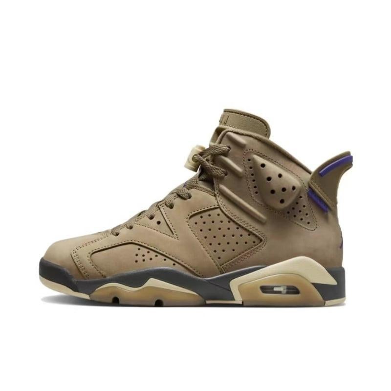 Foreign trade for AJ6 TS joint olive green North Carolina blue bunny bugs ash Paris aj6 sneaker men''s and women''s basketball shoes - Image 5