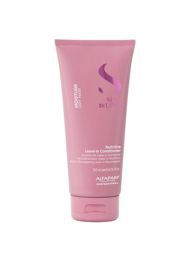 ALFAPARF MILANO Moisture Leavein Sulfatefree Conditioner For Dry Hair Safe For Color Treated Hair Ideal For Dry Damaged And Frizzy & Frizz Hair Sulfate Paraben And Paraffin Free 200Ml  - Image 1