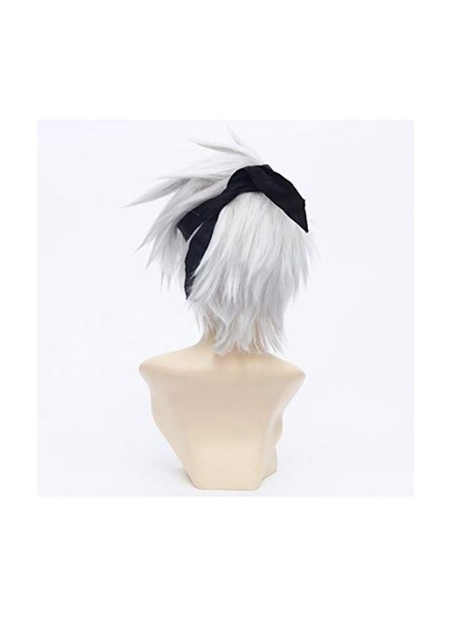 Hatake Kakashi Cosplay Wig White
