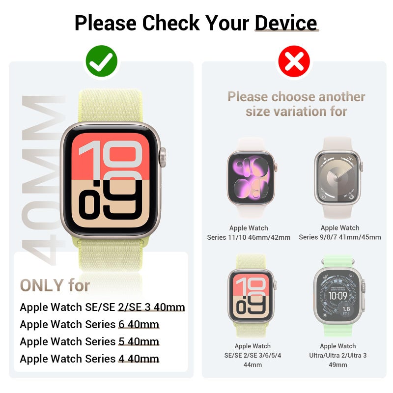 Tensea [3PCS for Apple Watch Screen Protector Case 40mm SE 3/SE 2rd Generation/SE/Series 6/5/4 Accessories, iWatch Protective Face Cover for Women Men, Bumper Tempered Glass for iPhone Watch 40 mm - Image 2