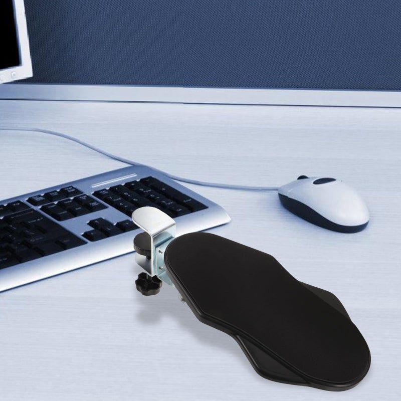 Foldable Computer Elbow Support Desk Arm Rest Rotatable Wrist Bracket Home Office - Image 5